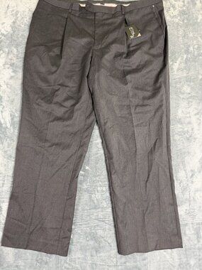 Linea Uomo Men's Size 48x32 Black Dress Pants New